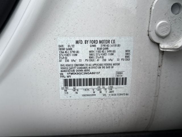 2022 Ford Explorer ST