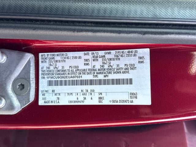 2014 Ford Escape SE