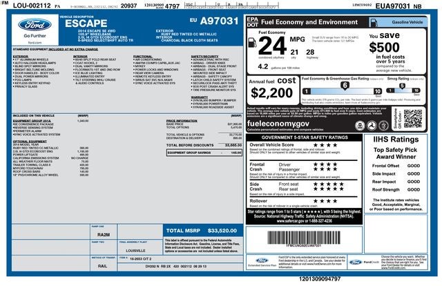 2014 Ford Escape SE