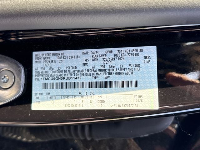 2024 Ford Escape Active