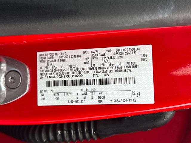 2024 Ford Escape Active