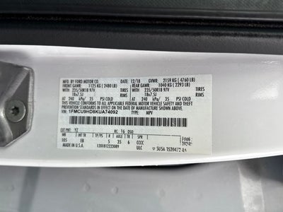 2019 Ford Escape SEL