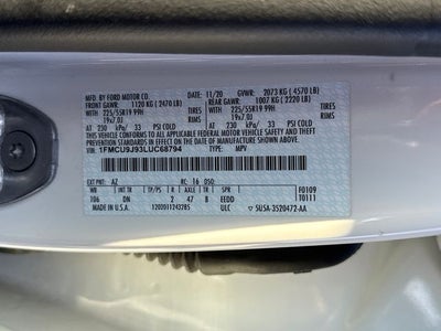 2020 Ford Escape Titanium