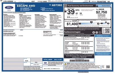 2024 Ford Escape Hybrid Platinum