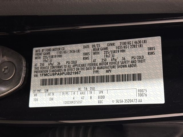 2023 Ford Escape ST-Line Elite