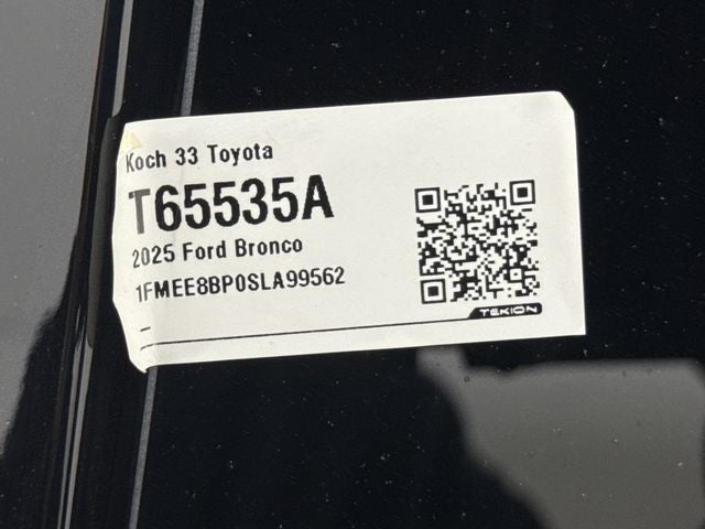 2025 Ford Bronco Outer Banks