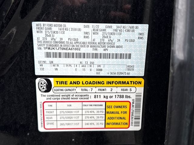 2022 Ford Expedition Max XLT