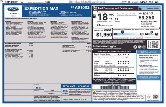 2022 Ford Expedition Max XLT