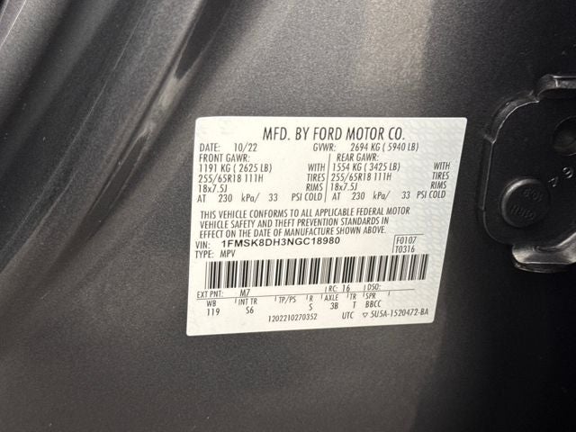 2022 Ford Explorer XLT