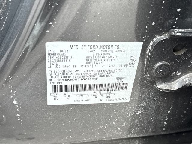 2022 Ford Explorer XLT