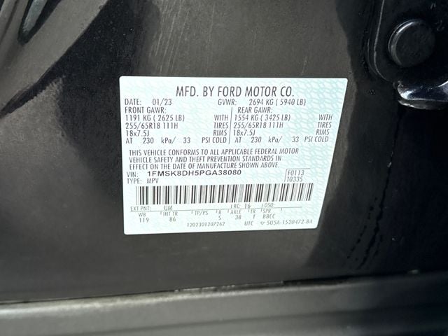 2023 Ford Explorer XLT