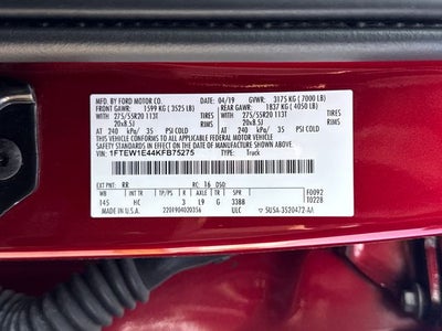 2019 Ford F-150 Lariat