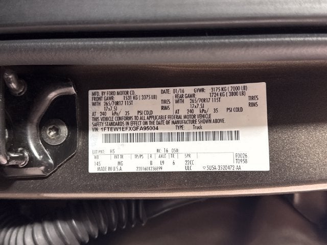 2016 Ford F-150 XLT