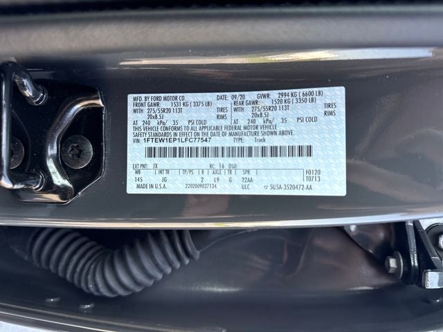 2020 Ford F-150 XL
