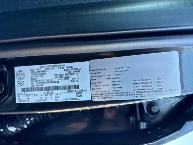 2018 Ford F-150 Lariat