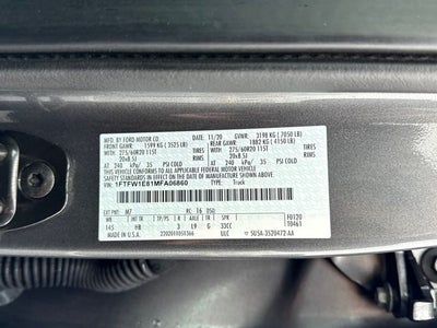 2021 Ford F-150 Lariat