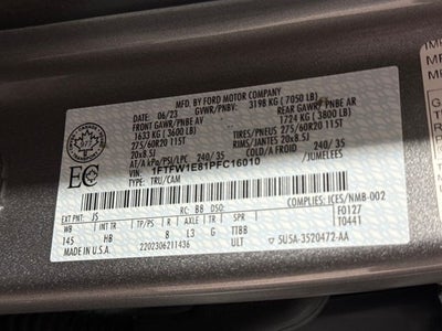 2023 Ford F-150 Lariat