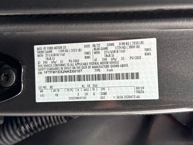 2022 Ford F-150 XLT
