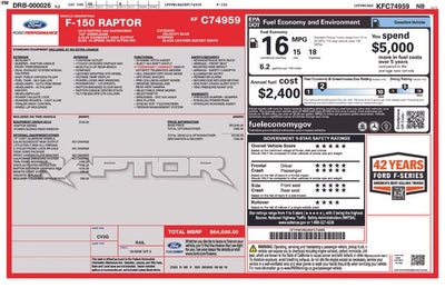 2019 Ford F-150 Raptor