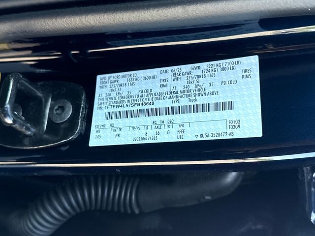 2025 Ford F-150 Tremor