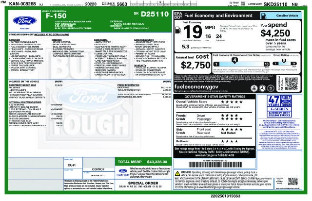 2025 Ford F-150 XL Super Charged