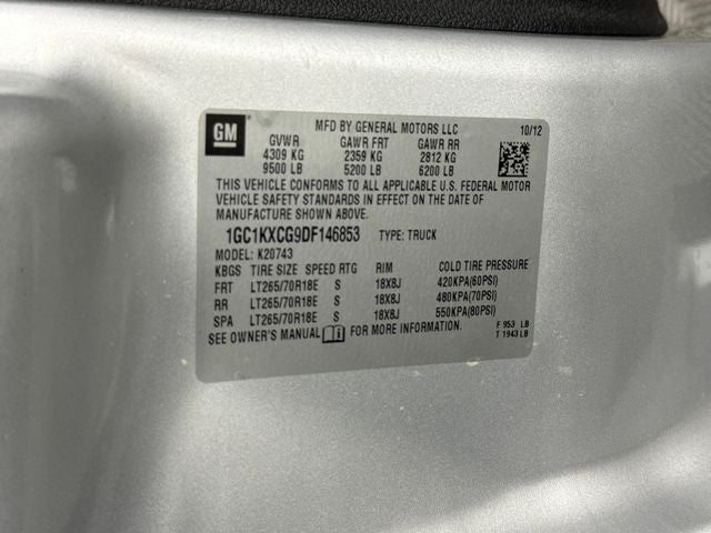 2013 Chevrolet Silverado 2500HD LT