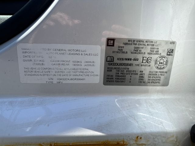 2016 GMC Yukon Denali