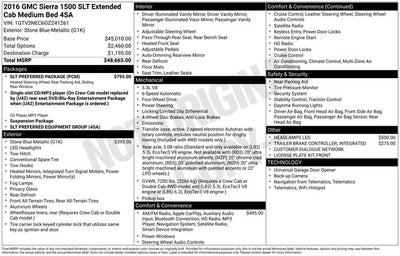 2016 GMC Sierra 1500 SLT