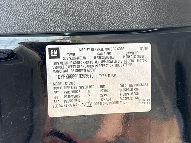 2008 Cadillac Escalade ESV Base