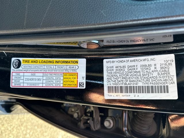 2020 Honda Accord Sport