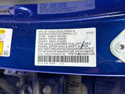 2021 Honda Accord Sport Special Edition