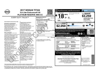 2017 Nissan Titan Platinum Reserve