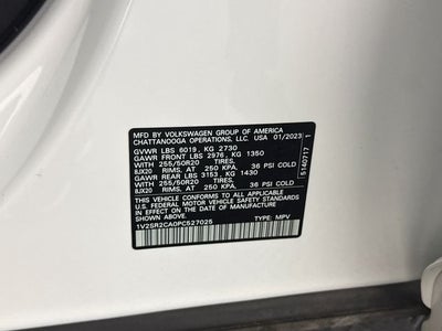 2023 Volkswagen Atlas 3.6L V6 SEL R-Line