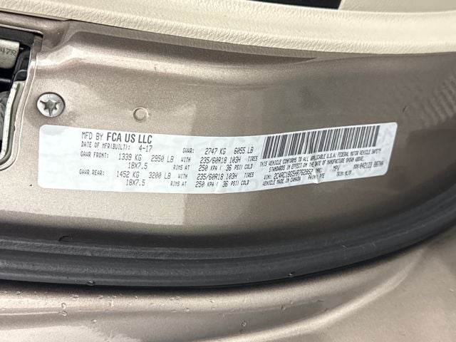 2017 Chrysler Pacifica Touring L