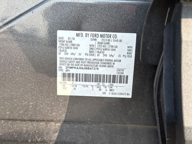 2018 Ford Edge SEL