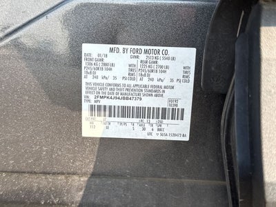 2018 Ford Edge SEL
