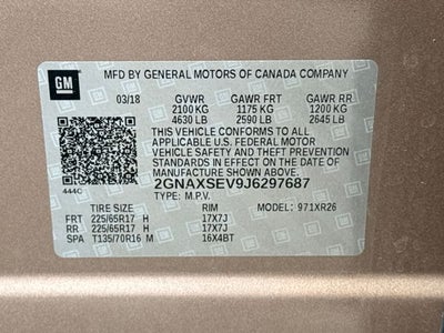 2018 Chevrolet Equinox LT