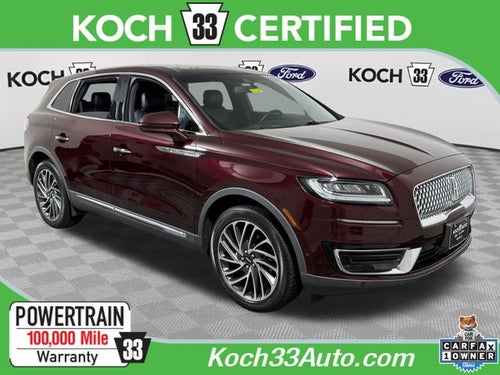 2019 Lincoln Nautilus Reserve