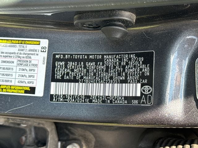 2010 Toyota Corolla LE
