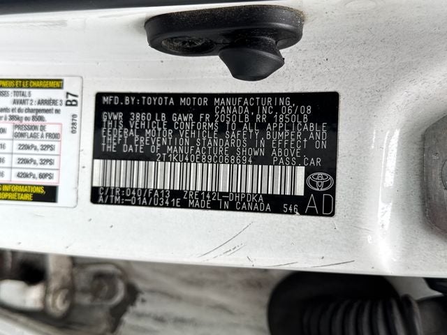 2009 Toyota Matrix Base