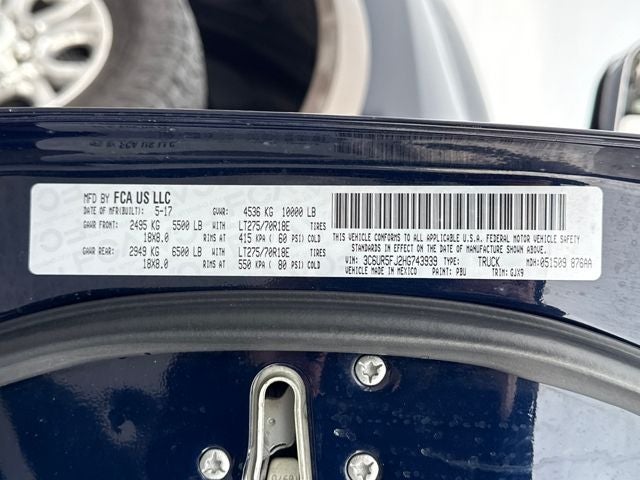 2017 RAM 2500 Laramie