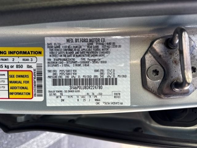 2013 Ford Fusion Hybrid SE