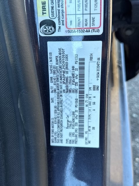2013 Ford Fiesta SE