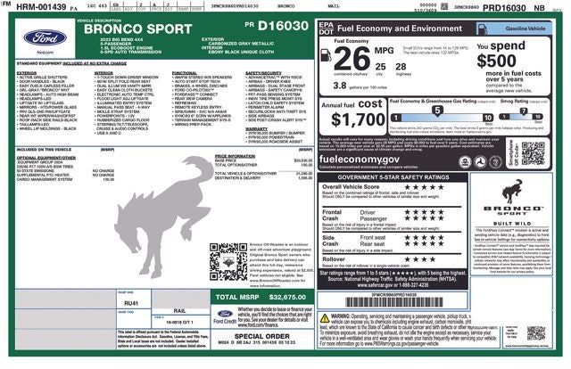 2023 Ford Bronco Sport Big Bend