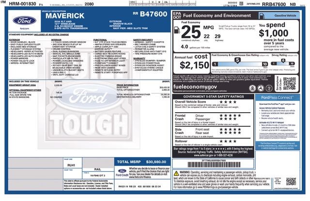2024 Ford Maverick XLT