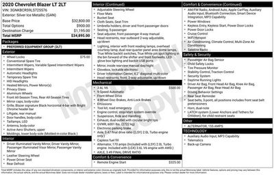 2020 Chevrolet Blazer LT