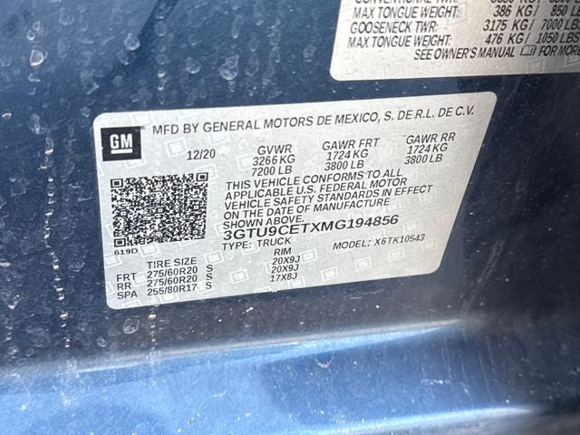 2021 GMC Sierra 1500 Elevation