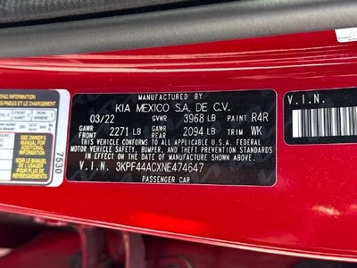 2022 Kia Forte GT