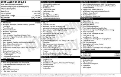 2024 Mazda Mazda CX-30 2.5 S