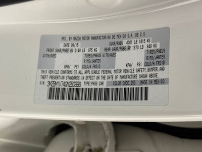 2016 Mazda Mazda3 i Touring